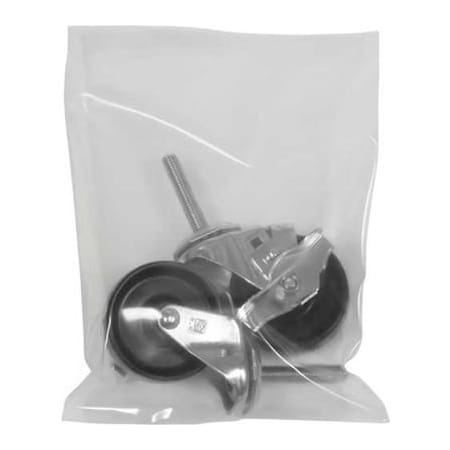 Box Packaging Flat Poly Bags 20W x 24L 8 Mil Clear 100/Pack PB8811